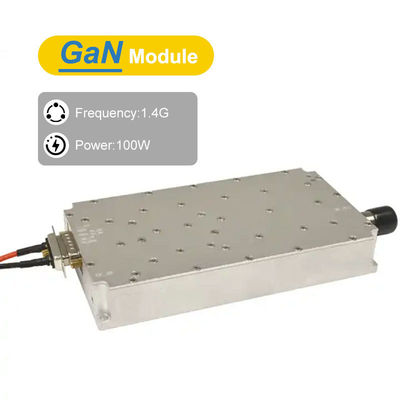 خرید 428-438MHz تقویت کننده GaN 100W برای سیستم ضد هواپیماهای بدون سرنشین 45±1dB Gain و نوسانات درون باند ≤2.5 تولید آنلاین