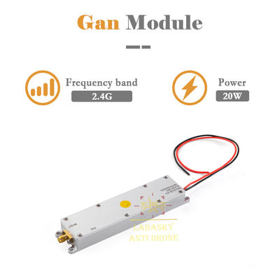 خرید 2.4G 20W GaN Anti-Module برای سیستم Autel Anti Drone Autel Fpv Ua لهستان ماژول RF 120 * 30 * 15mm تولید آنلاین