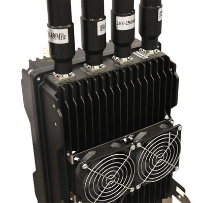 خرید 4 باند FPV قاتل ضد fpv 100-1200mhz 50 وات سیستم ضد هواپیماهای بدون سرنشین سیستم خنثی کننده هواپیماهای بدون سرنشین تولید آنلاین