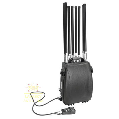 400W Anti-Drone Backpack System | Multi-Band 6–8 Frequency 200–1020MHz & 2.4–5.8GHz | Portable FPV & UAV Jammer for Military, Border Security, Critical Infrastructure, Mobile Drone Defense