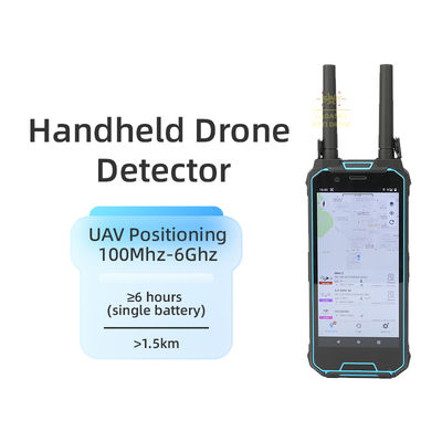 خرید 3KM دستگیر Dron Detector 100M-6Ghz قابل حمل UAV Locator 1.5G 2.4G 5.8G GPS Alarm Locate FPV Dji Track پرواز خلبان موقعیت تولید آنلاین