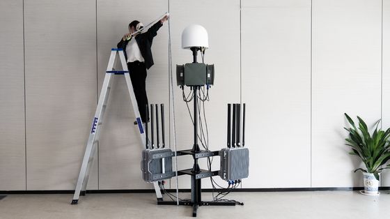 خرید دستگاه ثابت تشخیص و اختلال در هواپیماهای بدون سرنشین با 1 N اختلال فوق العاده 10km تشخیص و فاصله 3km تولید آنلاین