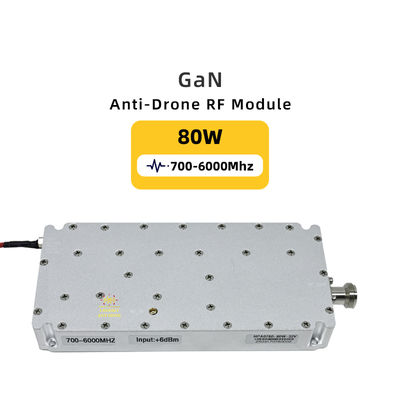 خرید ماژول تقویت کننده توان RF GaN با توان 80 وات، 700-6000 مگاهرتز تولید آنلاین