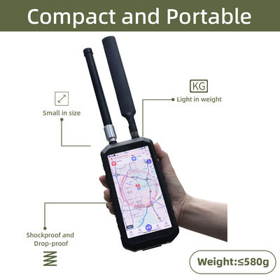 Wireless Handheld Anti-Drone Signal Detector | Real-Time UAV Detection | Accurate Positioning & Multi-Band Coverage | Quick Deployment for Public Safety & Event Security