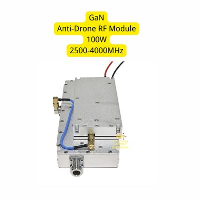 خرید تقویت کننده قدرت 100W GaN RF 2500-4000MHz برای سیستم های ضد هواپیماهای بدون سرنشین تولید آنلاین