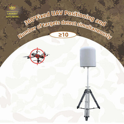 خرید 100M-6Ghz ثابت پهنای کامل 10km Drone Detector TDOA AOA DJI آلارم موقعیت ردیابی UAV FPV سیستم حفاظت امنیتی شناسایی تولید آنلاین