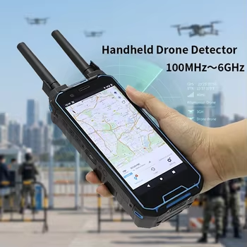 خرید 100MHz-6GHz چند کارکرد قابل حمل درون رصد کننده با تشخیص منفعل FPV نظارت و شبکه بی سیم اینترکام برای امنیت زیرساخت های حیاتی تولید آنلاین