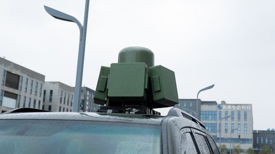 5km 300M-6Ghz Integrated Vehicle-mounted Drone Detection Jamming System Full Band Jammer Detector for 2.4G 5.2G 5.8G