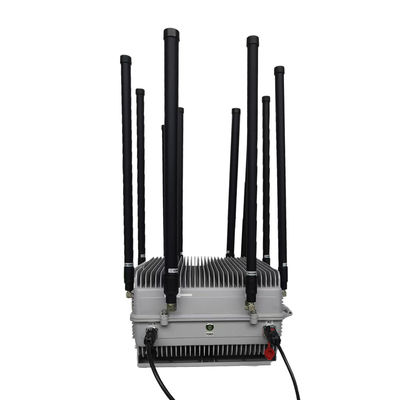 70MHz-6GHz Fixed Drone Detection & Jamming Device | 10km Range UAV Anti-Drone System, Full-Band Signal Suppression, FPV Drone Interception, Security & Surveillance