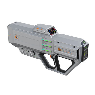 Handheld Drone Jammer with 600MHz-6GHz Full Frequency Band Scanning and 3KM Effective Range in GUN Shaped Design