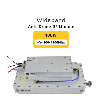 ماژول تقویت کننده توان RF GaN 100W 300-1500MHz با بهره 42dBm