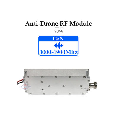 ماژول ضد پهپاد 80 وات GaN با فرکانس 4000-4900 مگاهرتز برای DJI FPV